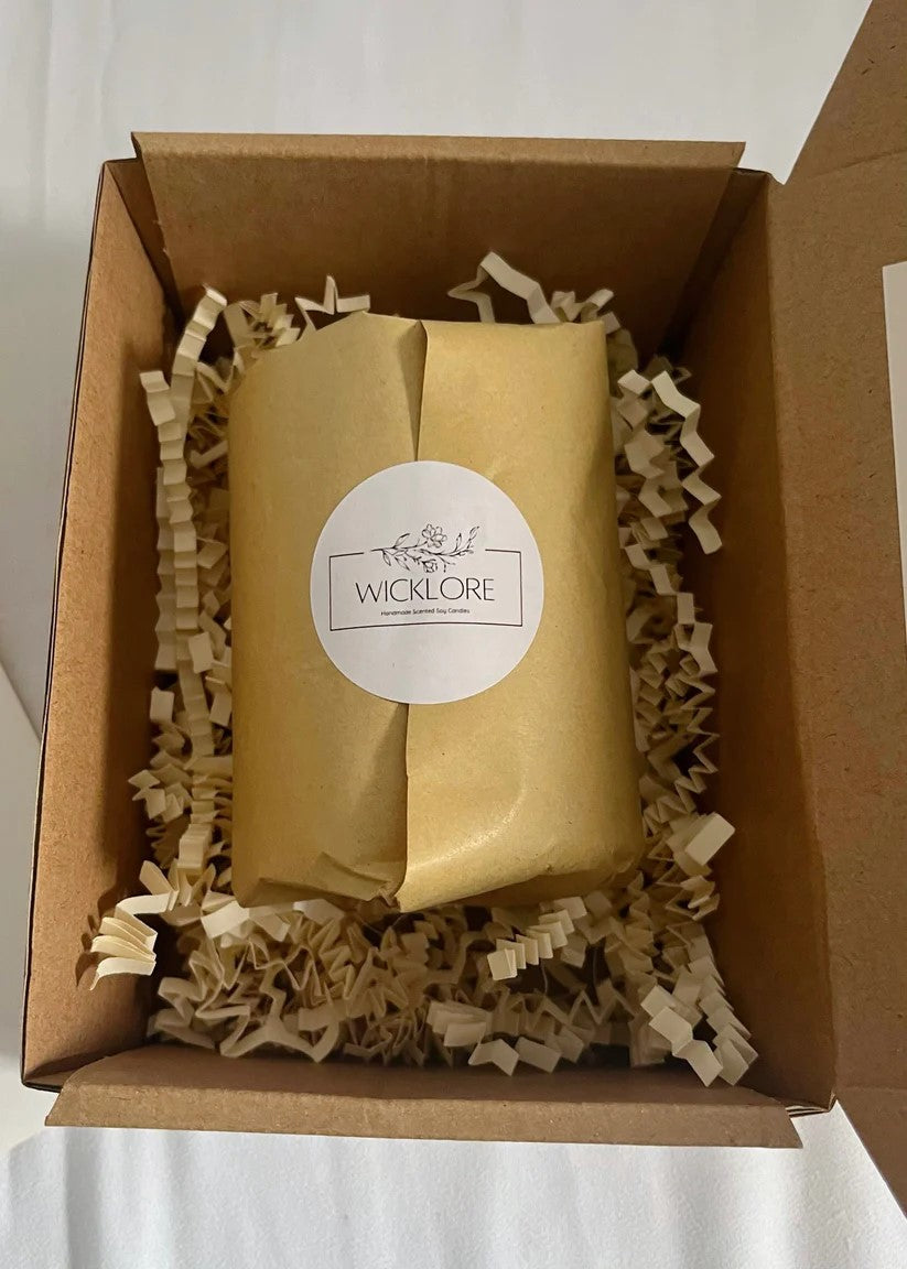 Hand Poured Soy Wax Candle, STAR DUST