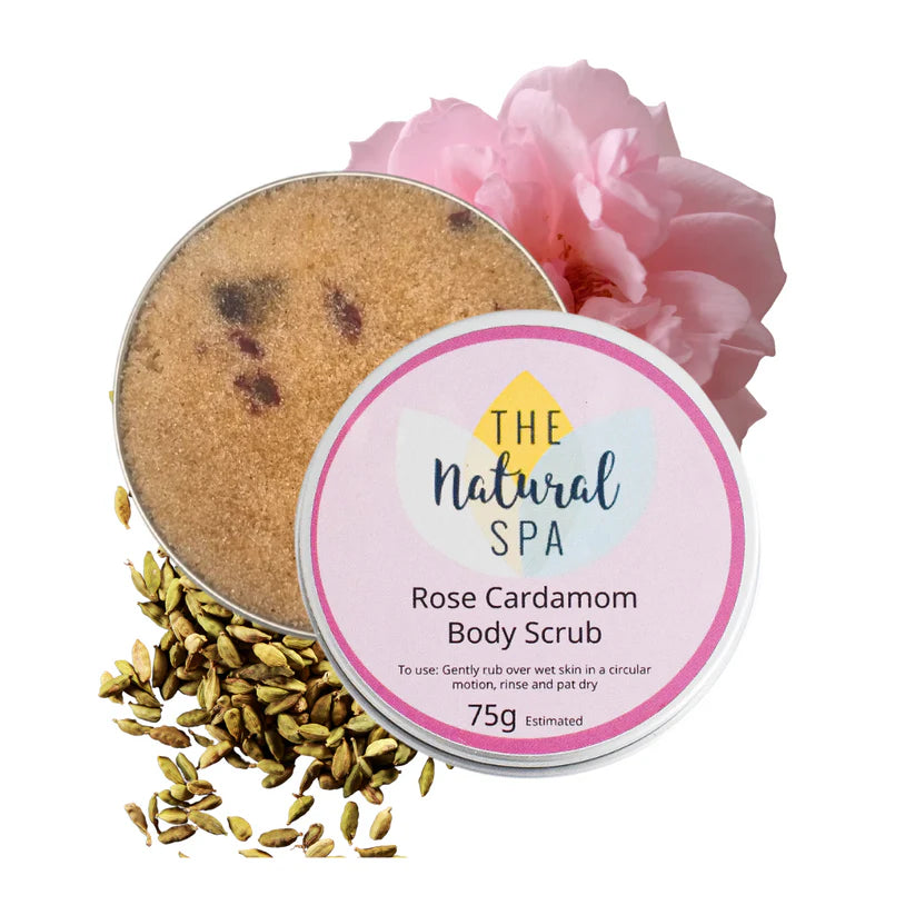 Body Scrubs, Rose and Cardamom