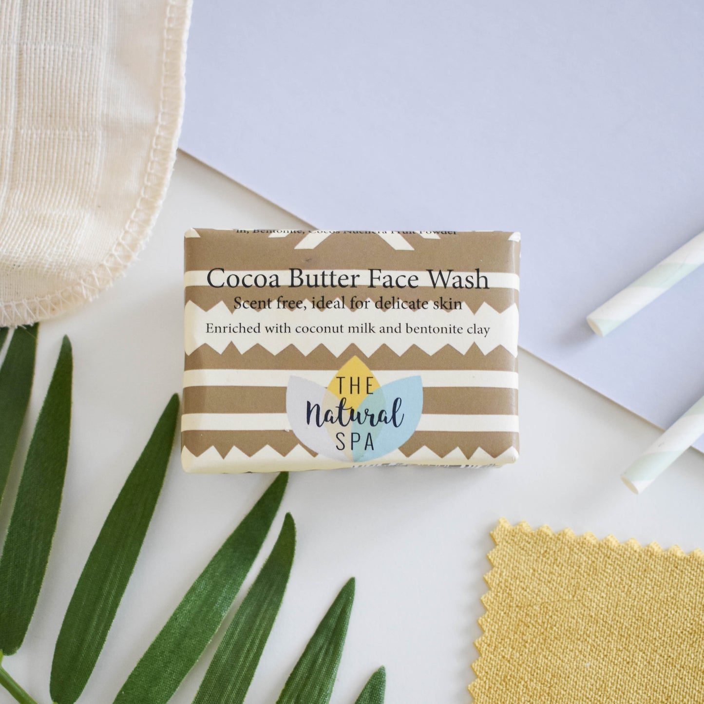 Face Wash Bar, Cocoa Butter - No Added Fragrance