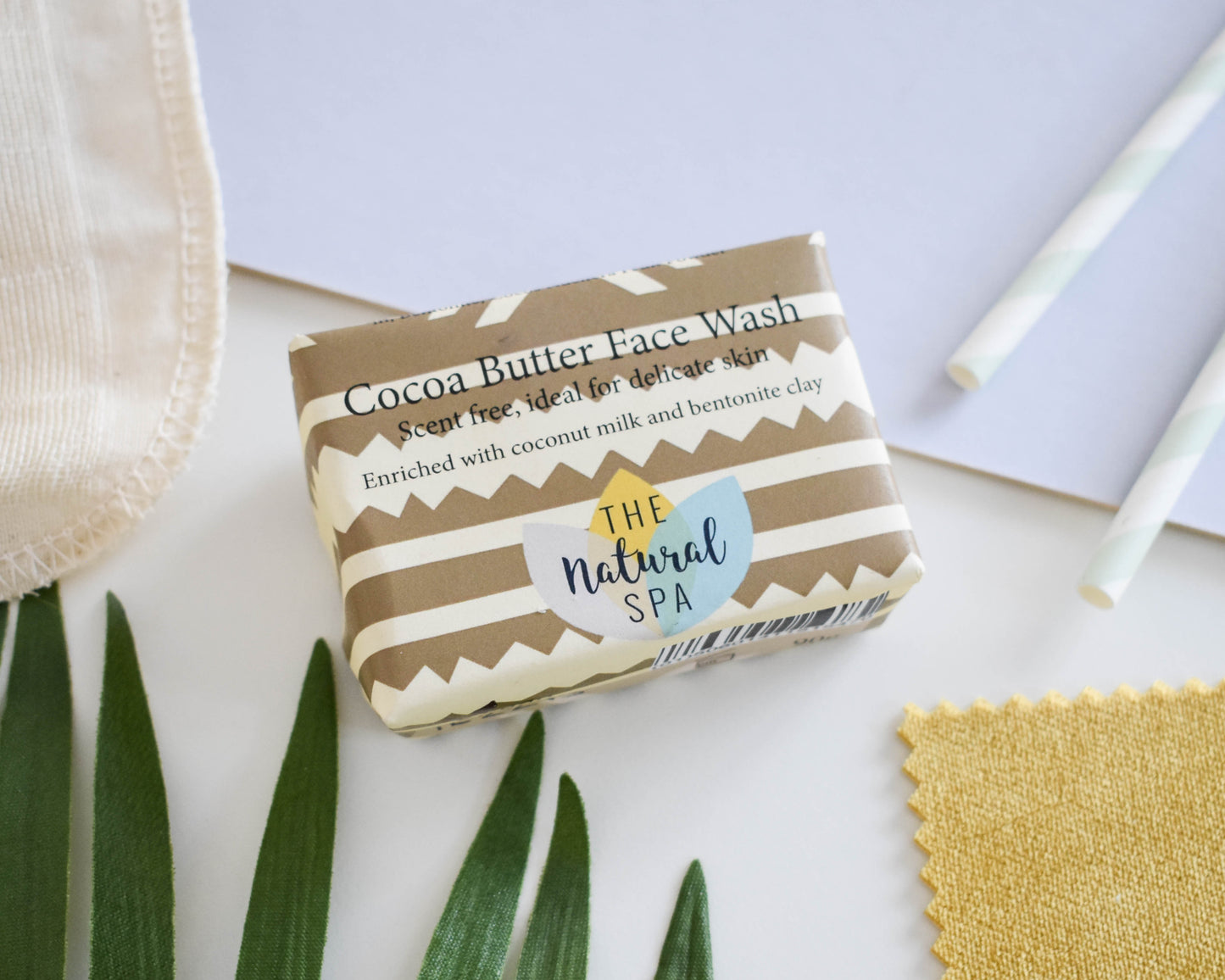 Face Wash Bar, Cocoa Butter - No Added Fragrance