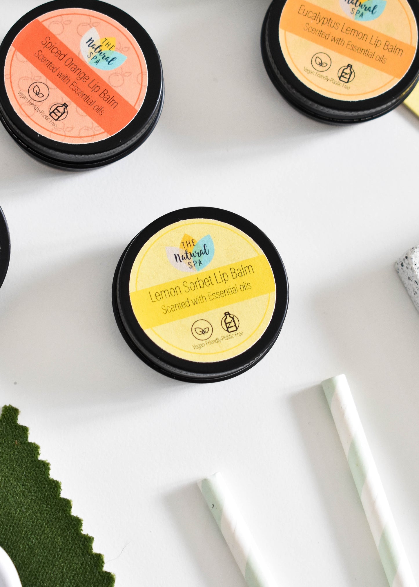 Lemon Sorbet All-Natural Lip Balm