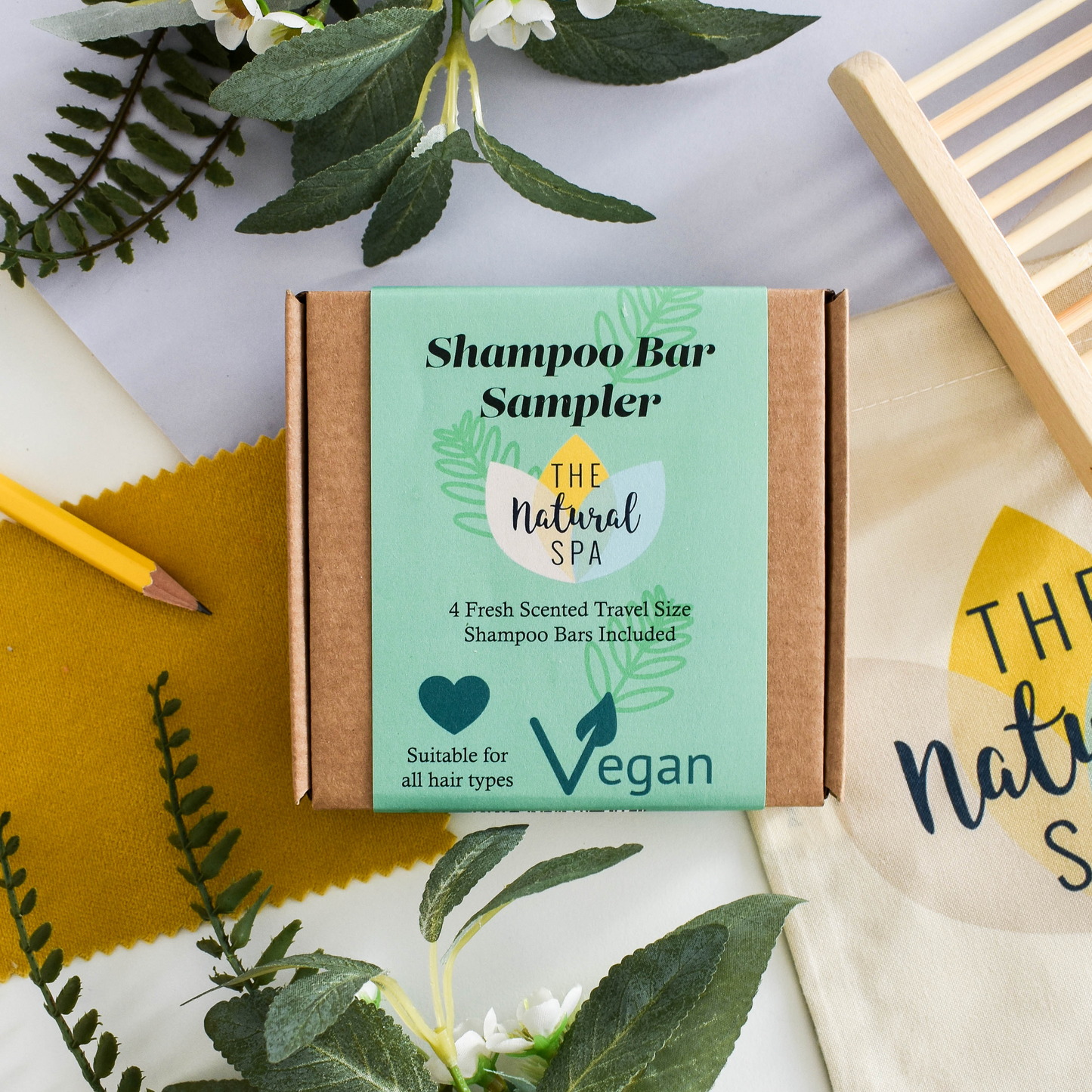 Letter-Sized Mini Shampoo Sampler Set, Fresh