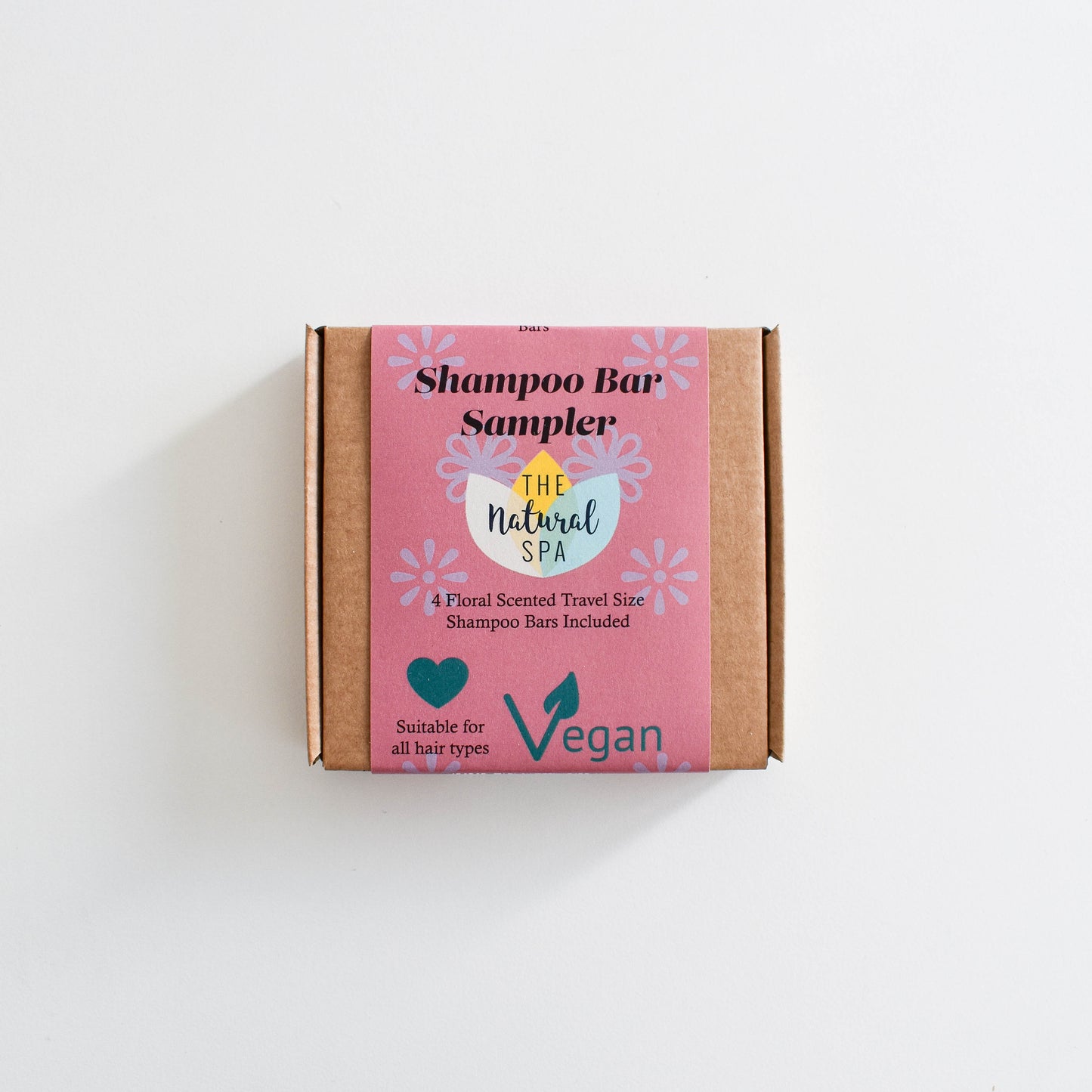 Letter-Sized Mini Shampoo Sampler Set, Floral