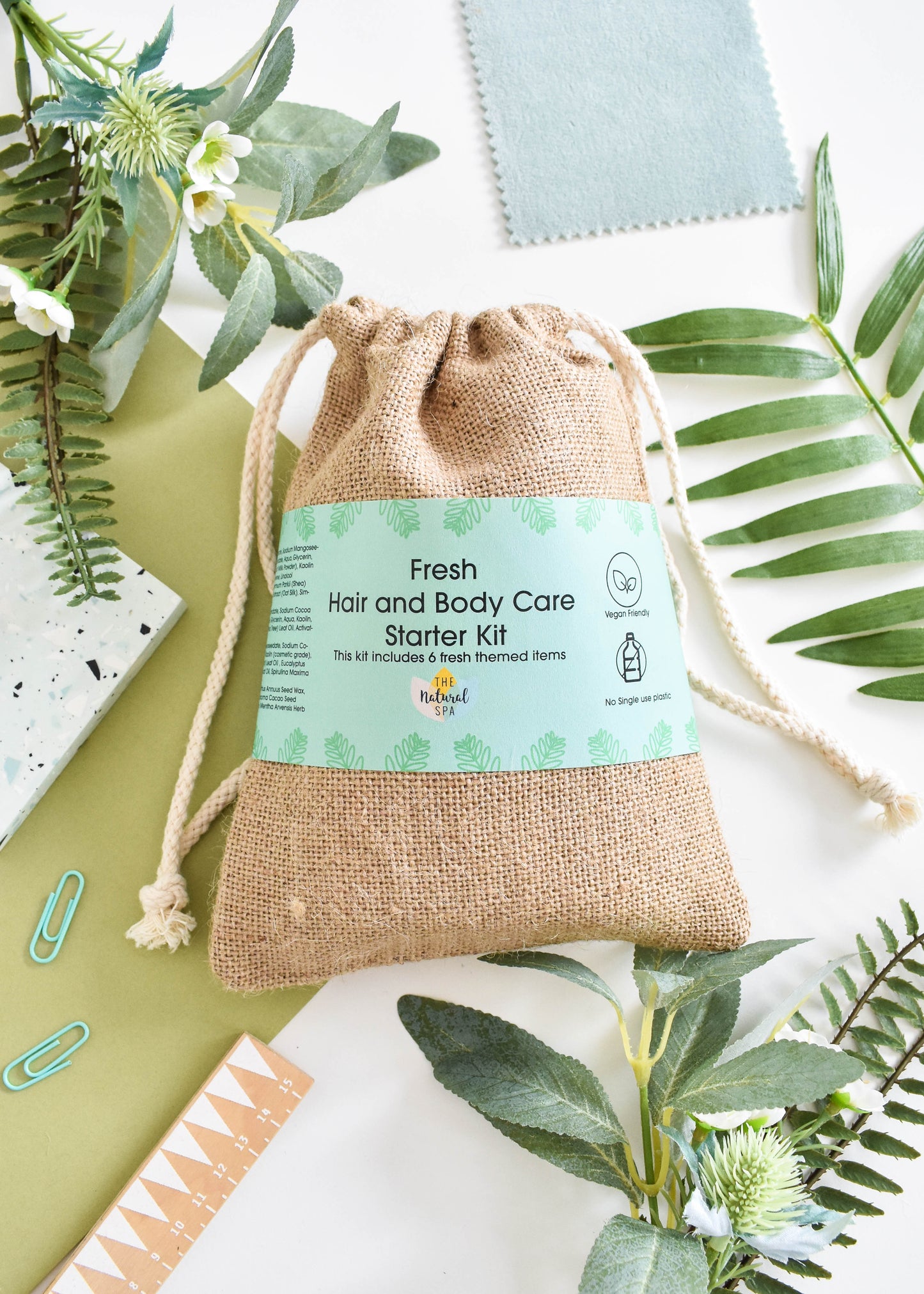 Hair and Body Wash Starter Kit, Fresh