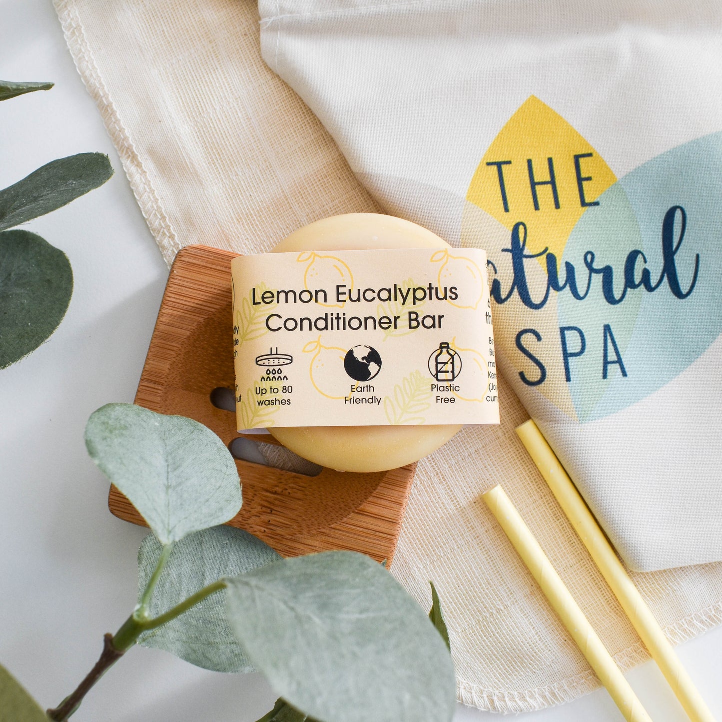 Solid Conditioner Bar, Lemon & Eucalyptus