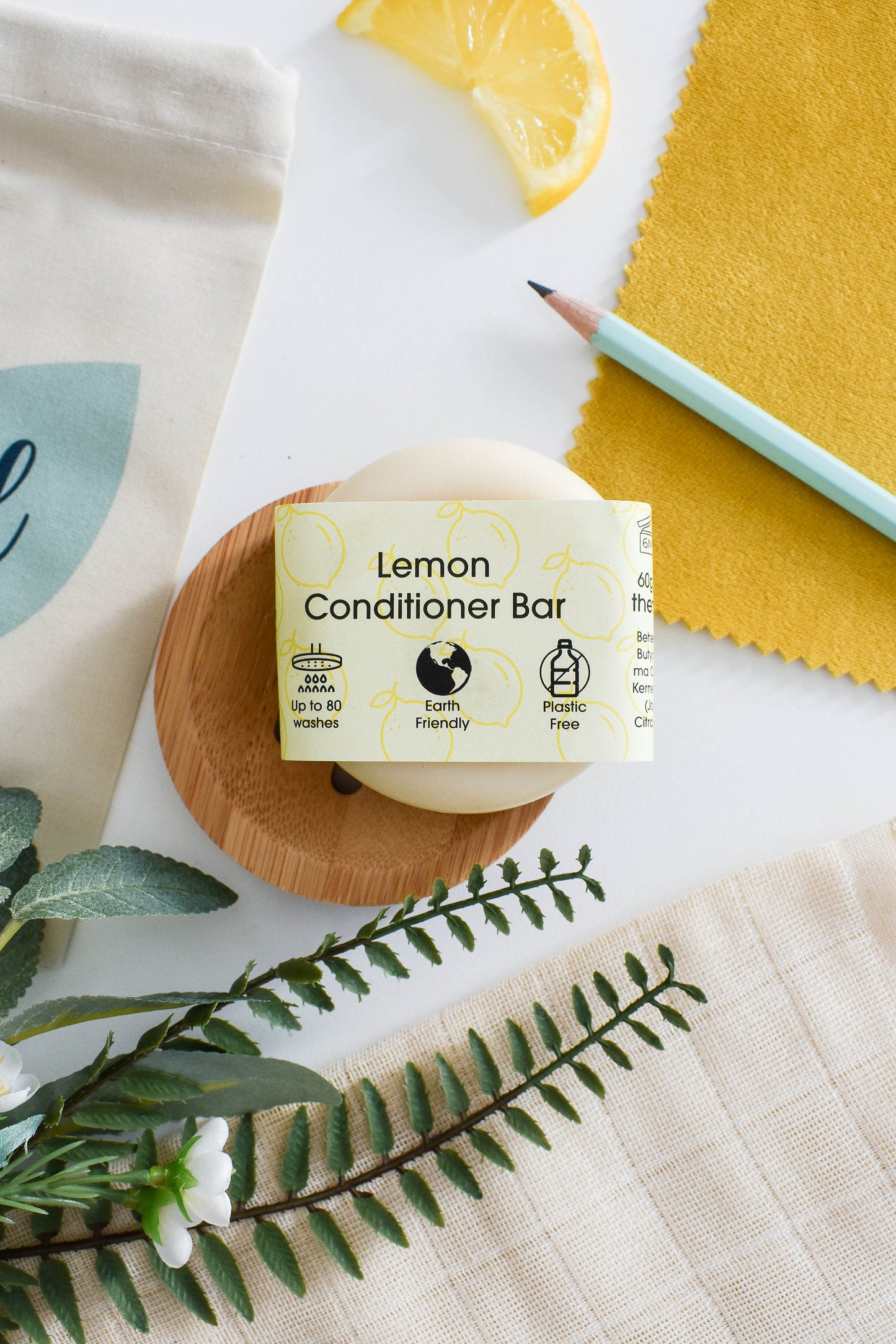Solid Conditioner Bar, Lemon
