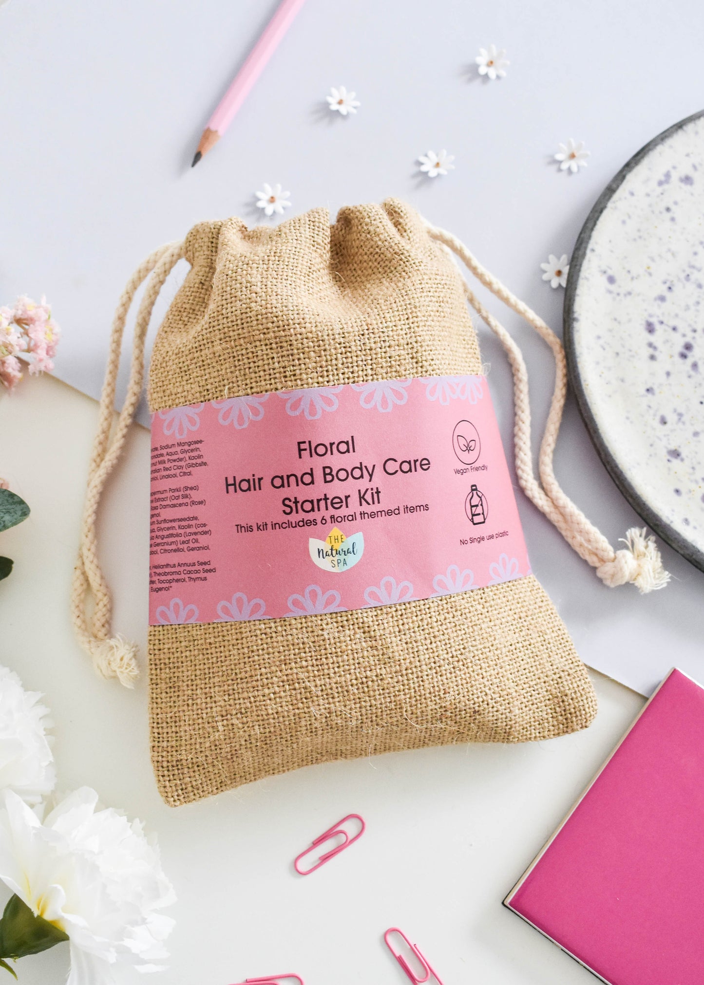Hair and Body Wash Starter Kit, Floral