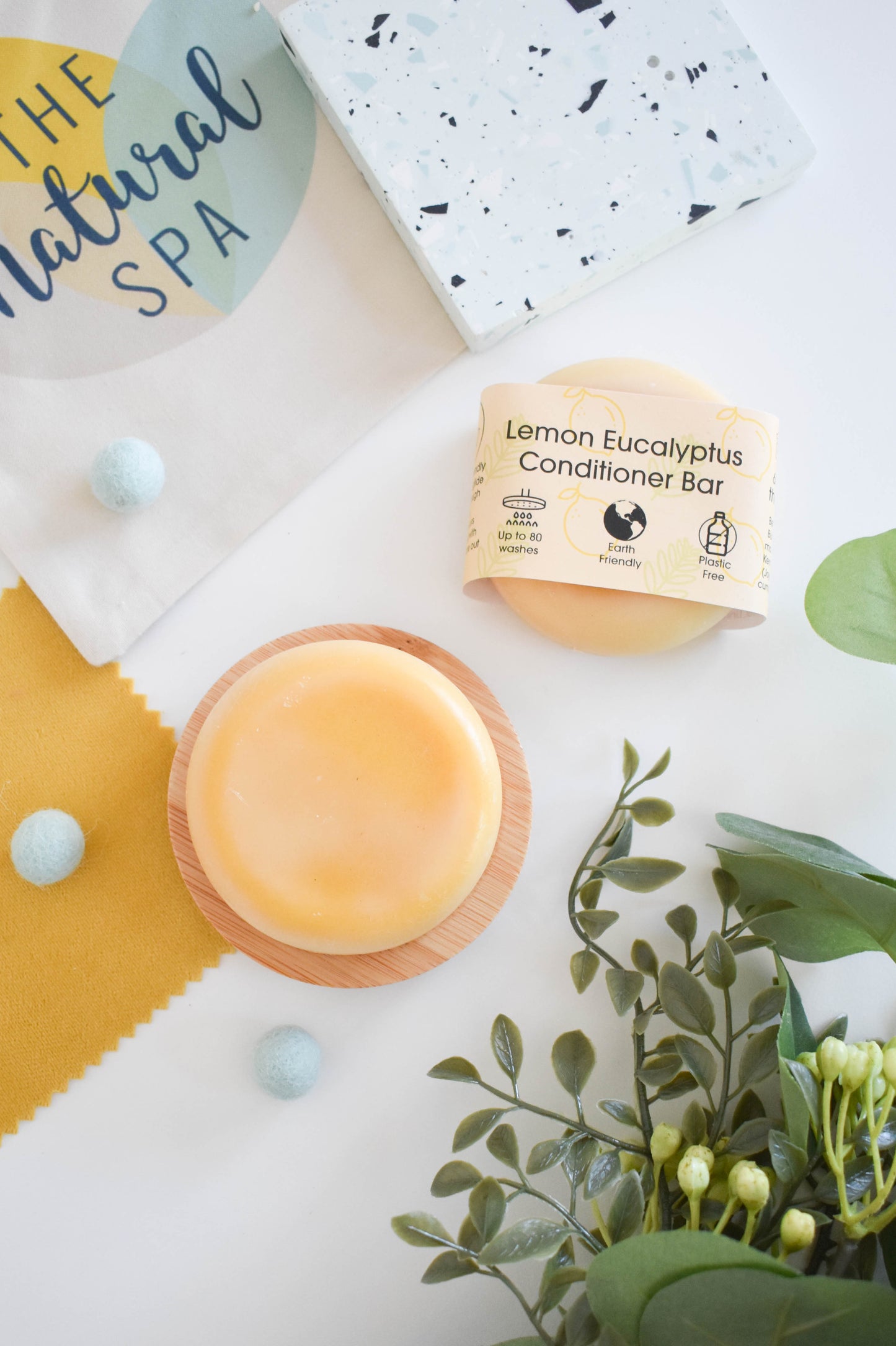 Solid Conditioner Bar, Lemon & Eucalyptus