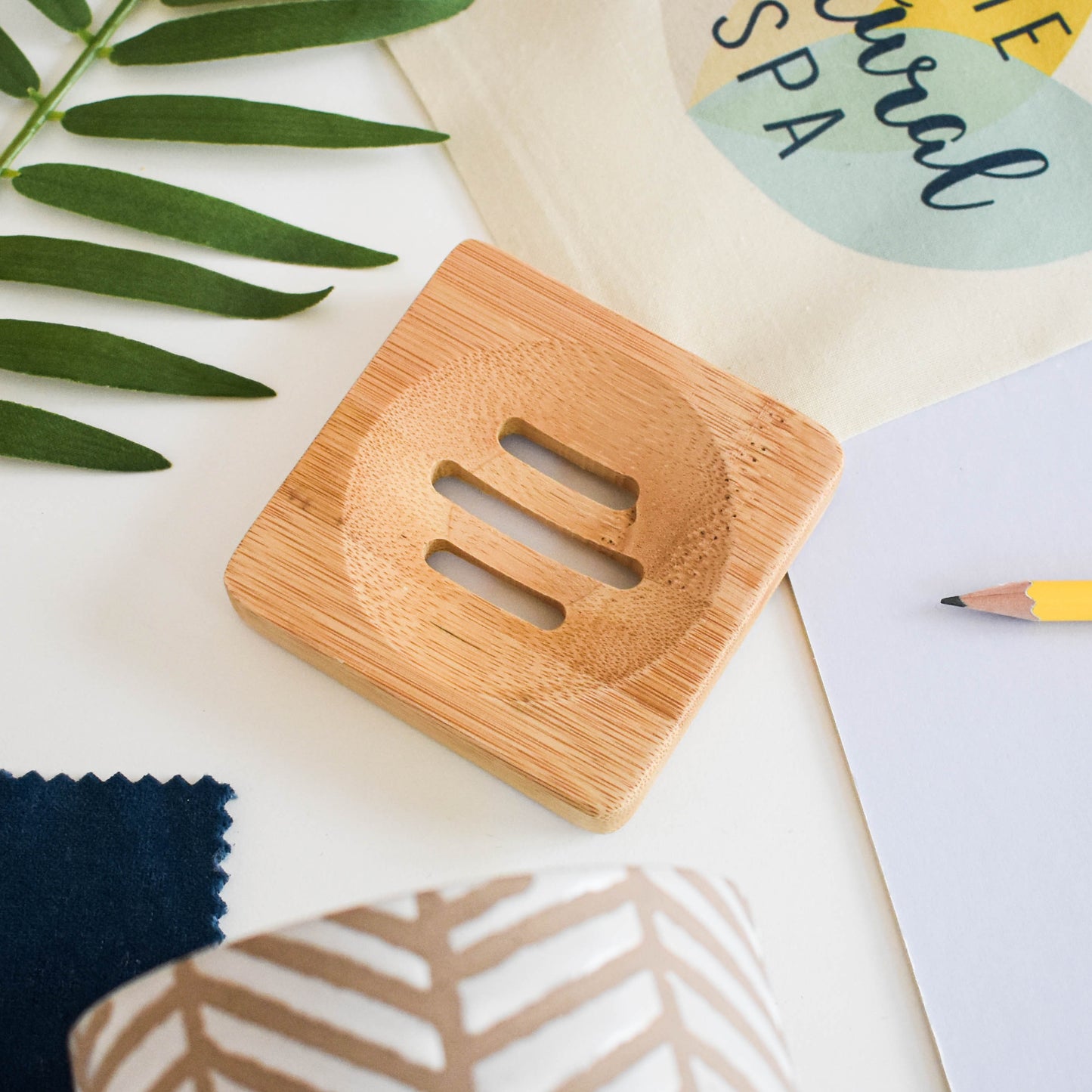 Bamboo Draining Dish, Square