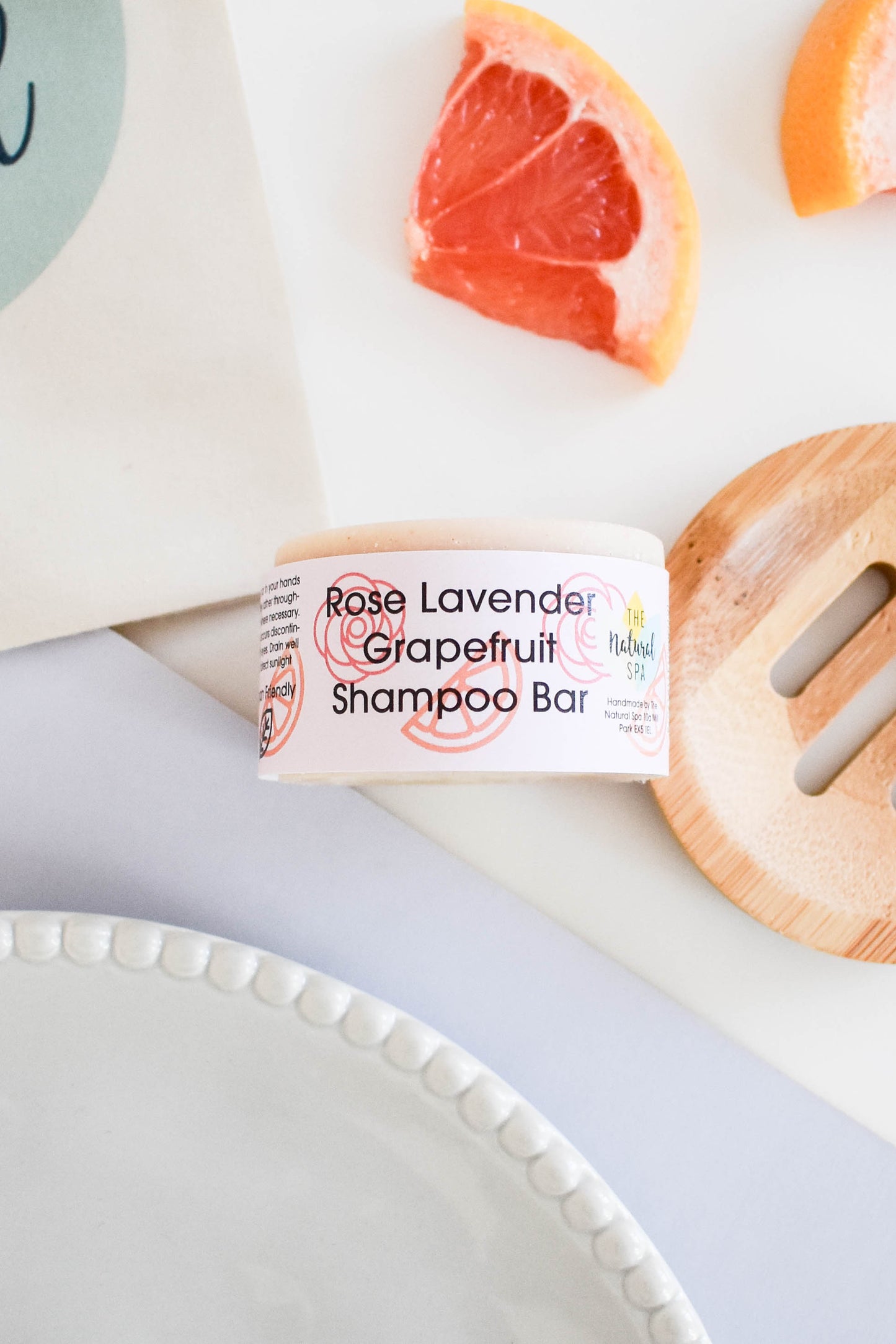 Shampoo Bar, Rose, Lavender & Grapefruit