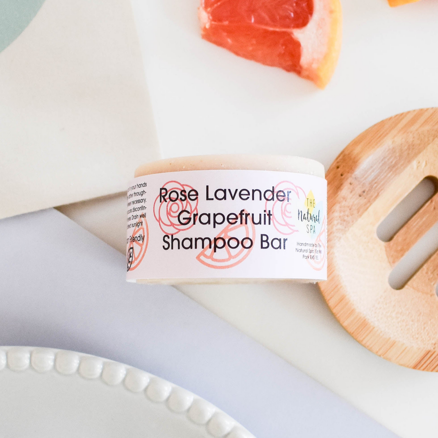 Shampoo Bar, Rose, Lavender & Grapefruit