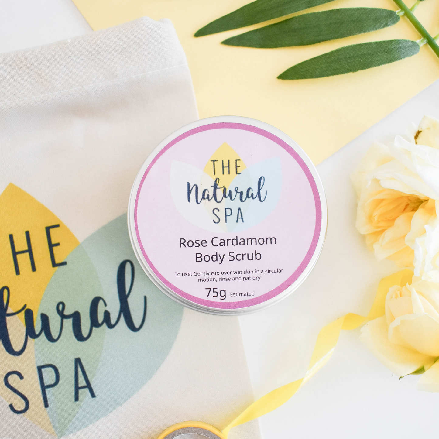 Body Scrubs, Rose and Cardamom