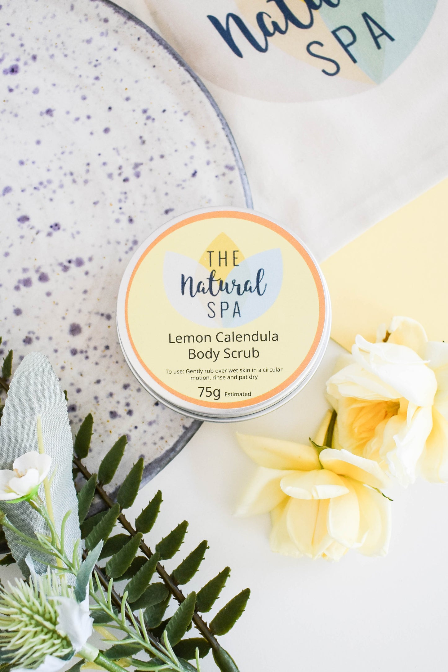 Body Scrub, Lemon Calendula