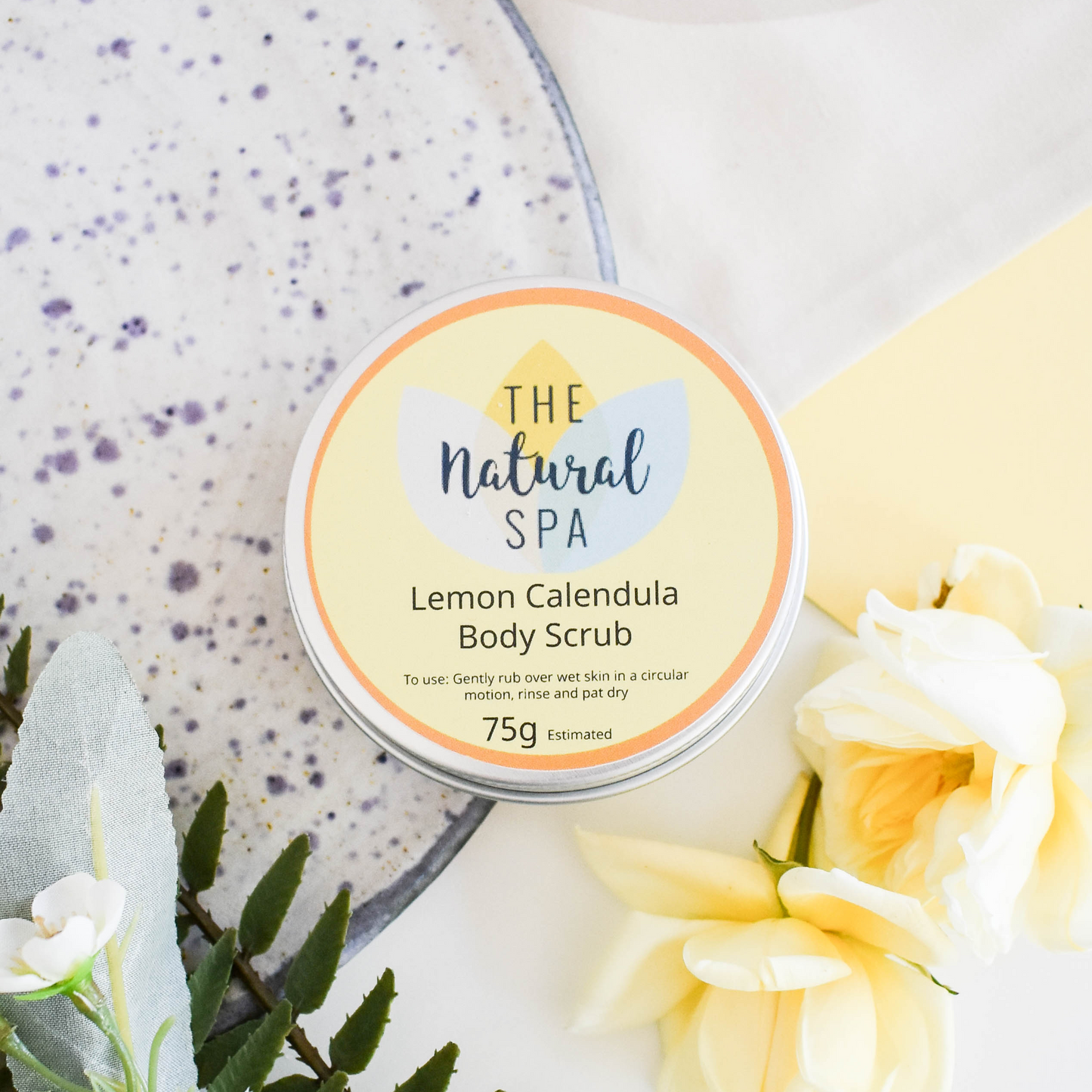 Body Scrub, Lemon Calendula