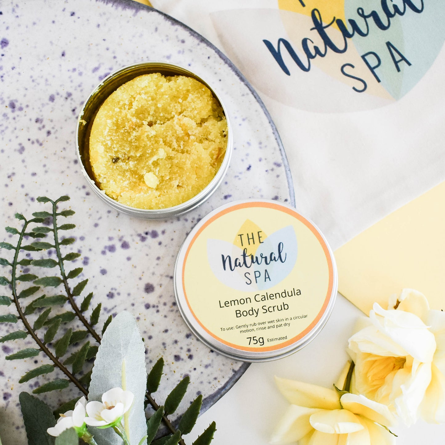 Body Scrub, Lemon Calendula