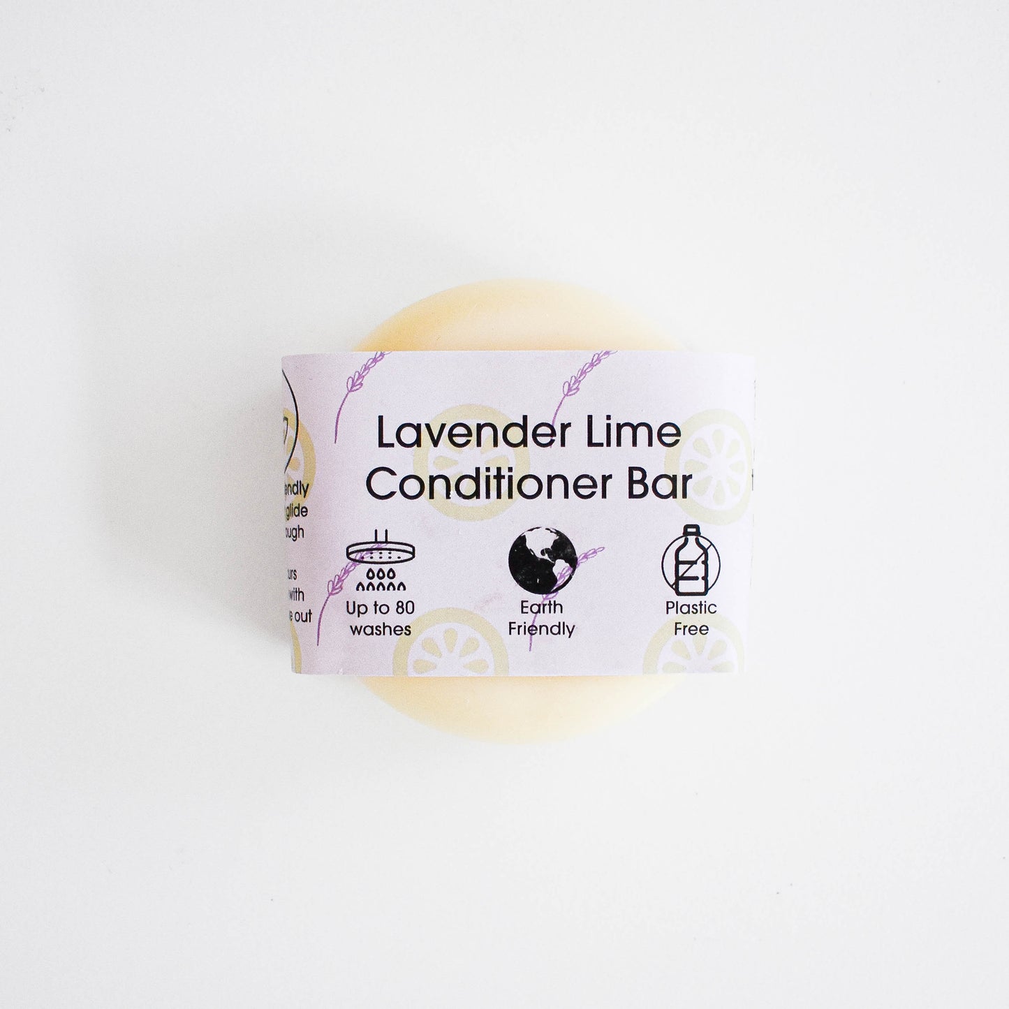 Solid Conditioner Bar, Lavender & Lime