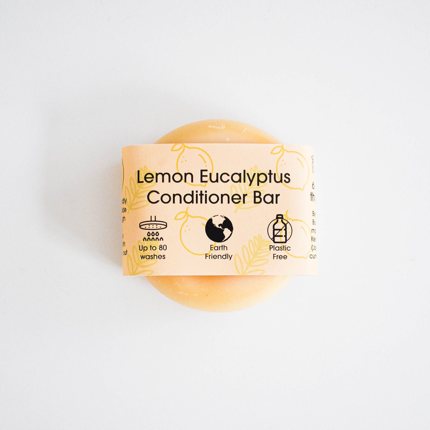 Solid Conditioner Bar, Lemon & Eucalyptus