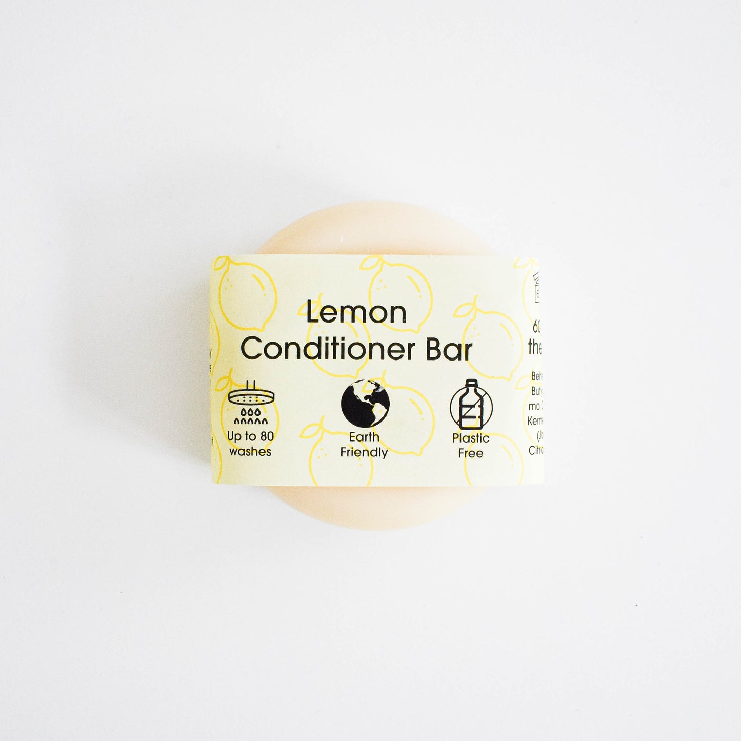 Solid Conditioner Bar, Lemon