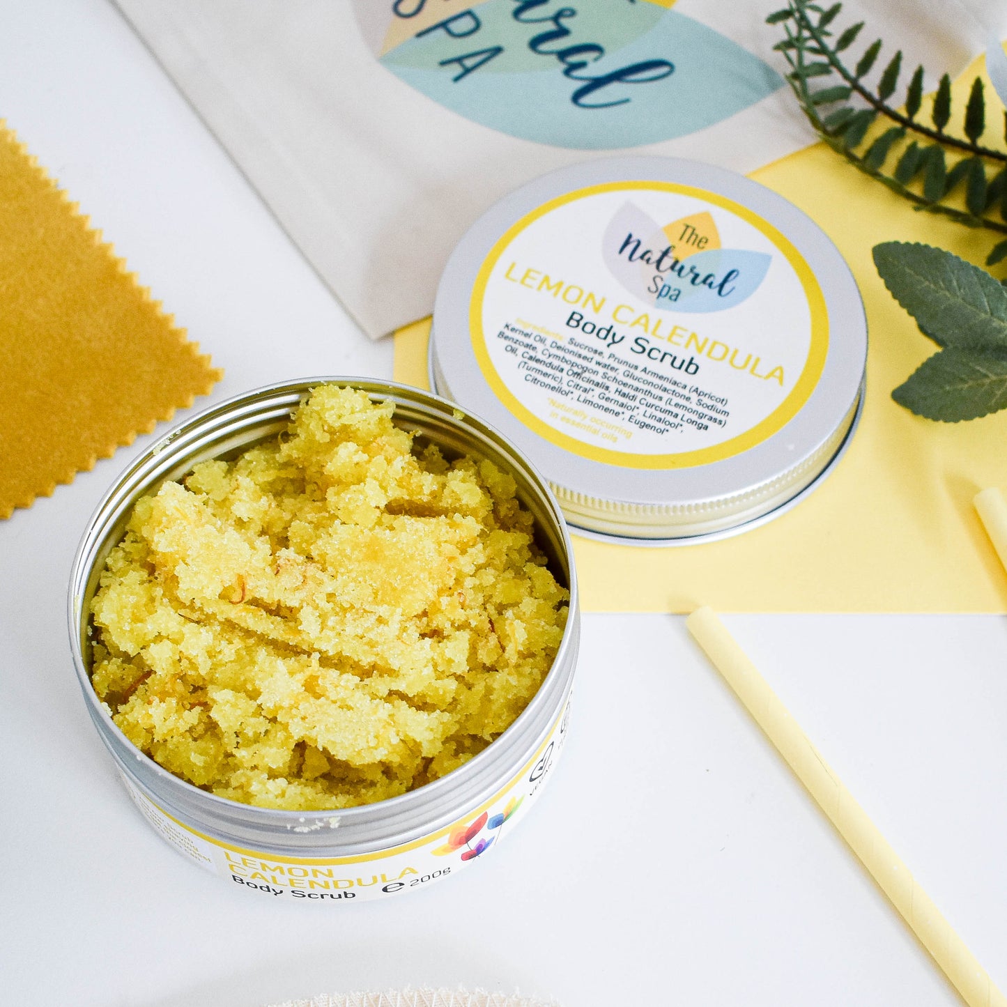Body Scrub, Lemon Calendula