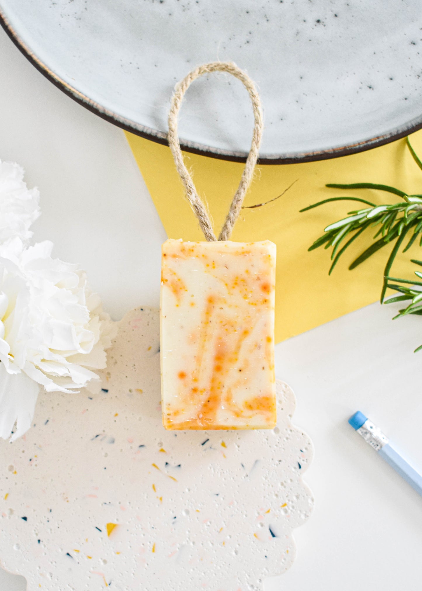 Soap on A Rope, Rosemary Clementine