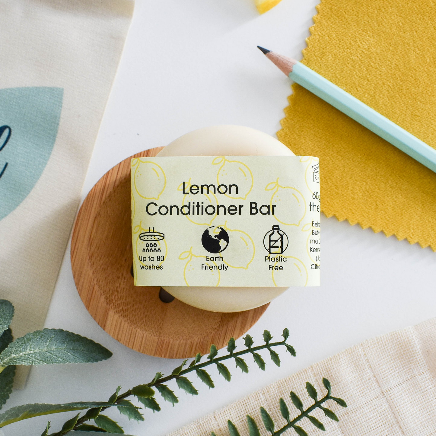 Solid Conditioner Bar, Lemon