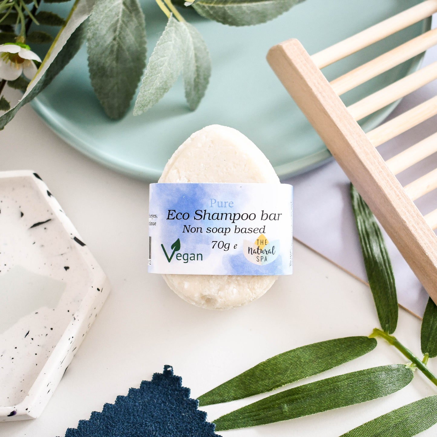 ECO Shampoo Bar (Non-Soap based hair wash), Pure