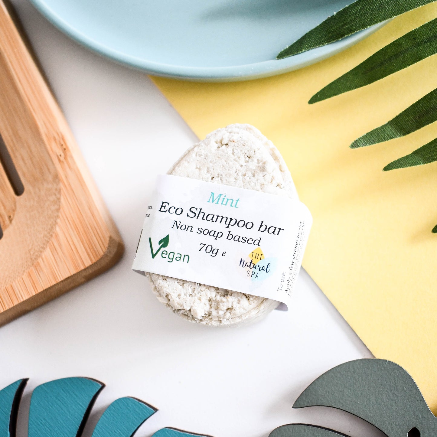 ECO Shampoo Bar (Non-Soap based hair wash), Mint
