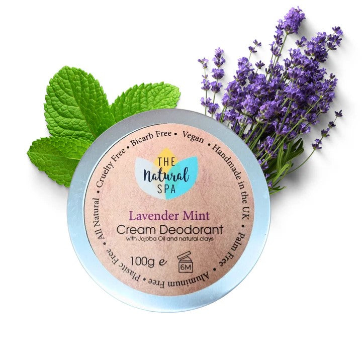 Lavender Mint, Cream Deodorant Balm