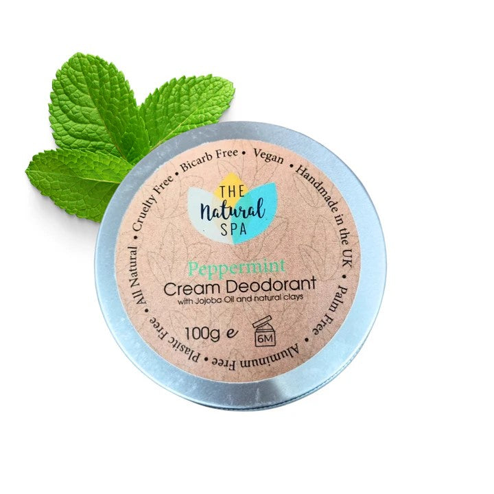 Peppermint, Cream Deodorant Balm