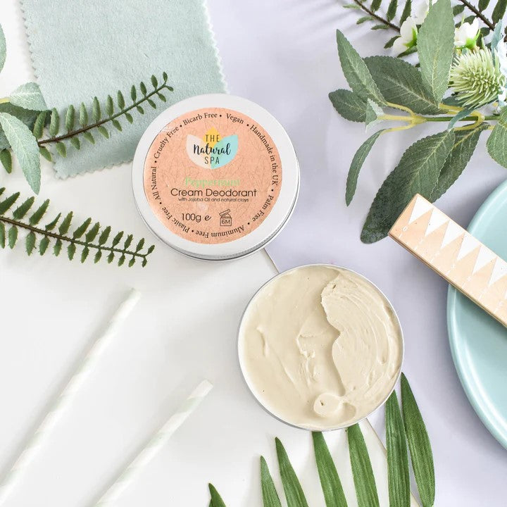 Peppermint, Cream Deodorant Balm
