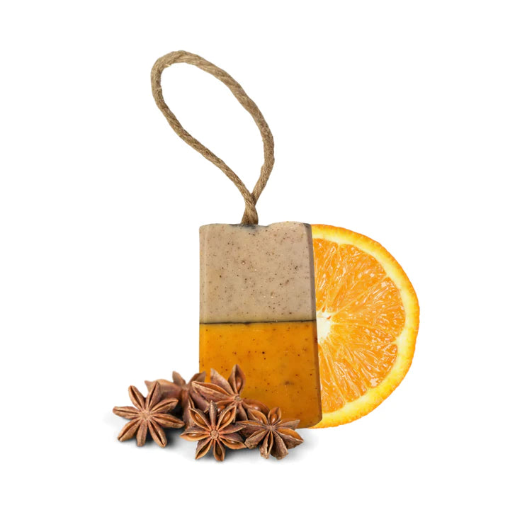 Soap on A Rope, Spiced Orange