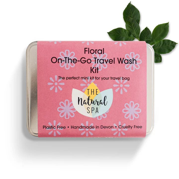 Mini Travel Wash Kit, Floral