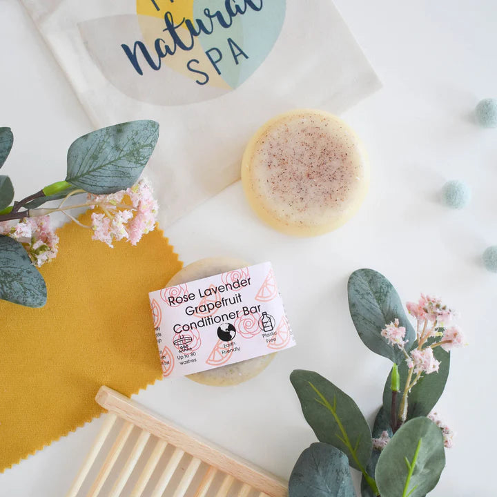 Solid Conditioner Bar, Rose & Lavender & Grapefruit