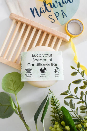 Solid Conditioner Bar, Spearmint & Eucalyptus