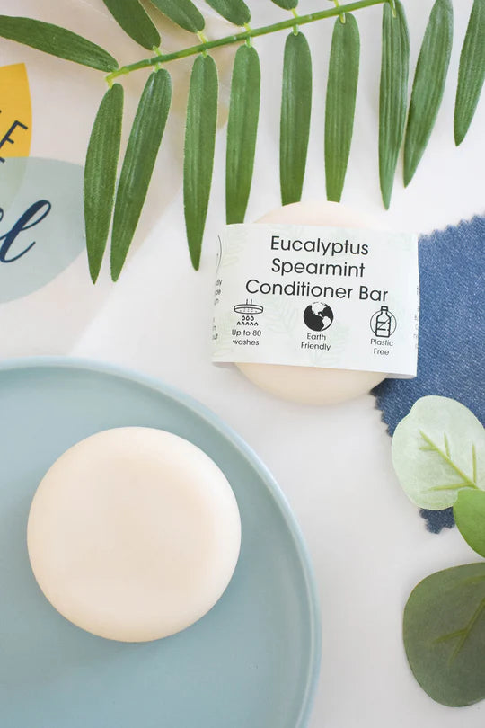 Solid Conditioner Bar, Spearmint & Eucalyptus