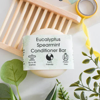 Solid Conditioner Bar, Spearmint & Eucalyptus
