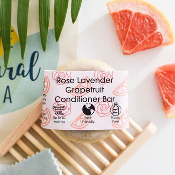 Solid Conditioner Bar, Rose & Lavender & Grapefruit