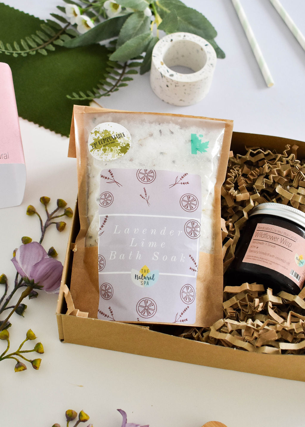 Wildflower Wisp At Home Natural Spa Set - Bring the spa to your door-5