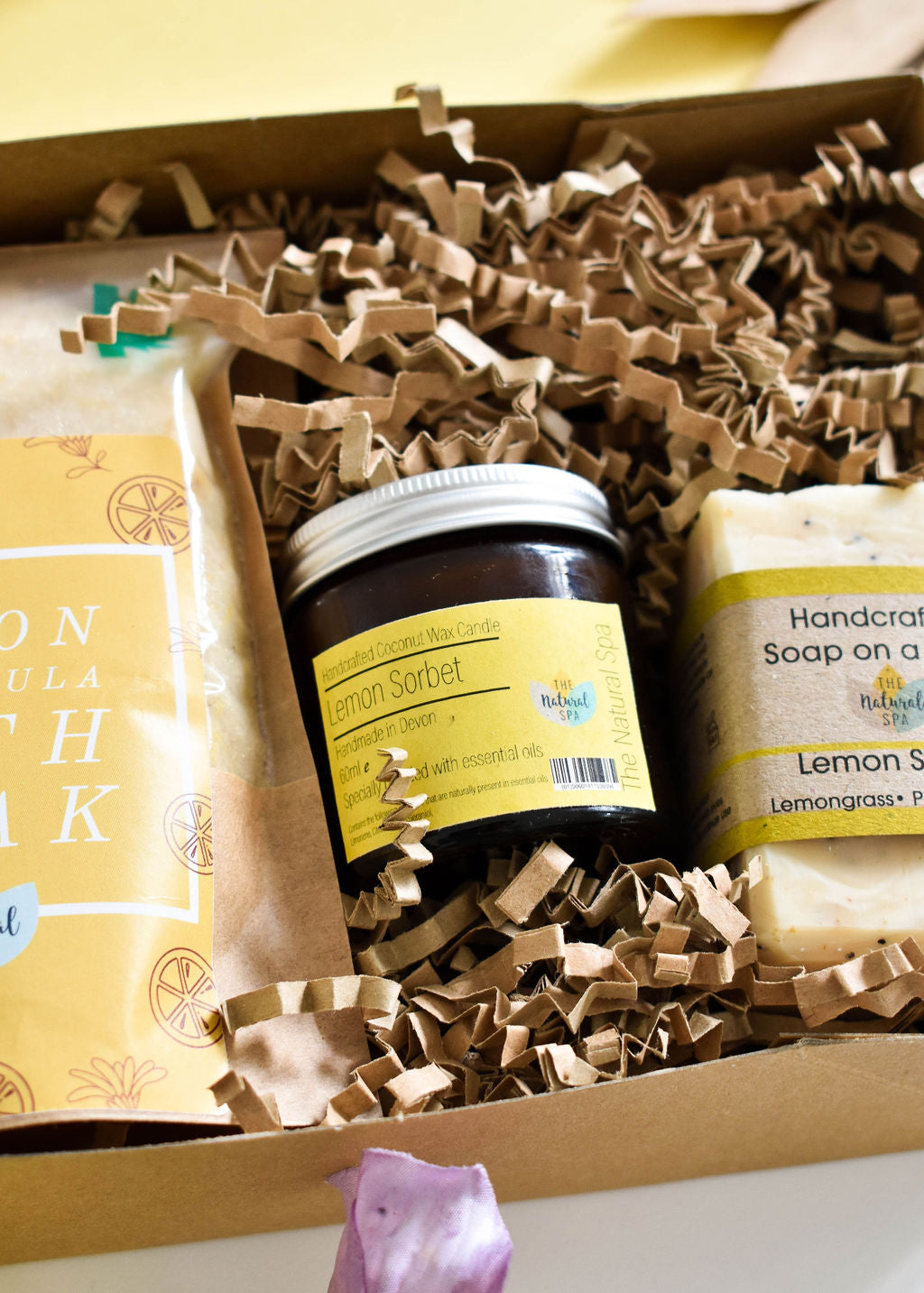 Lemon Sorbet At Home Natural Spa Set - Bring the spa to your door-6