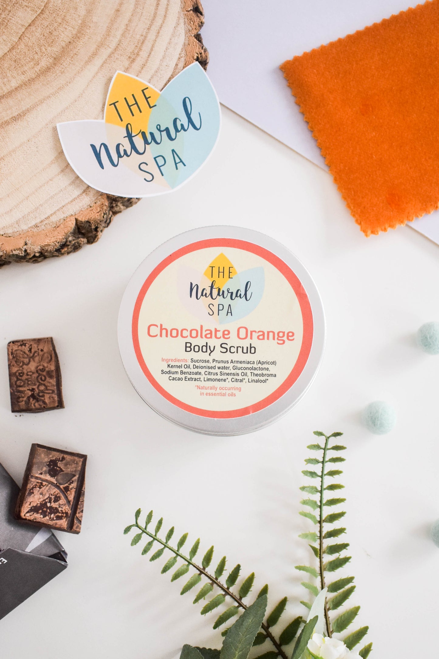 Body Scrub, Chocolate Orange