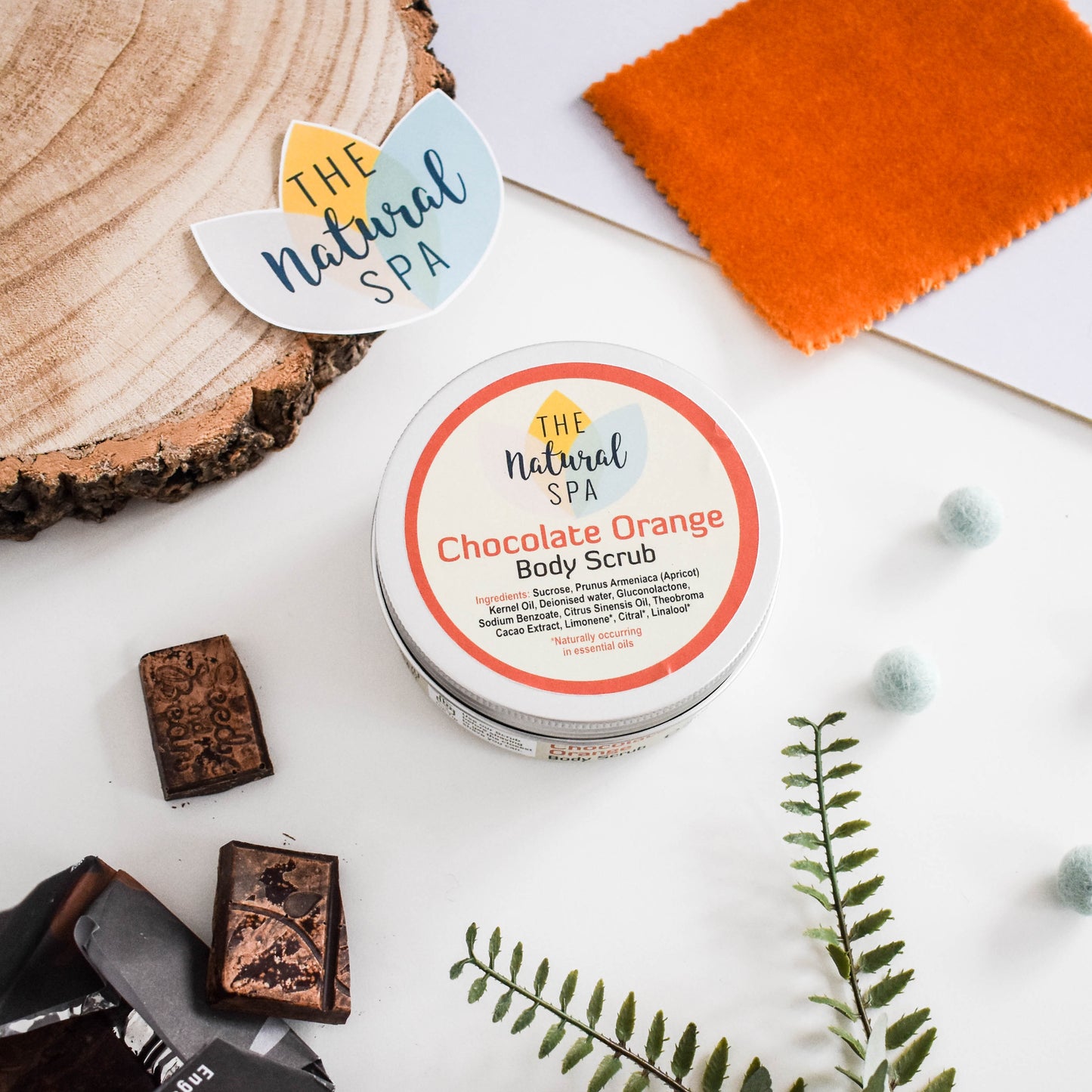 Body Scrub, Chocolate Orange