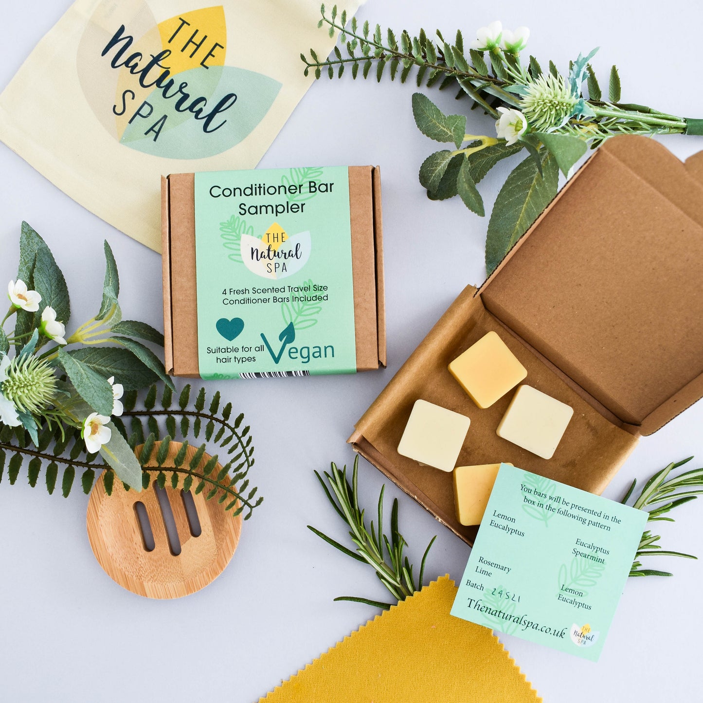 Letter-Sized Mini Conditioner Sampler Set, Fresh