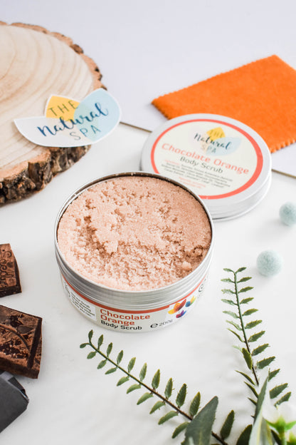 Body Scrub, Chocolate Orange