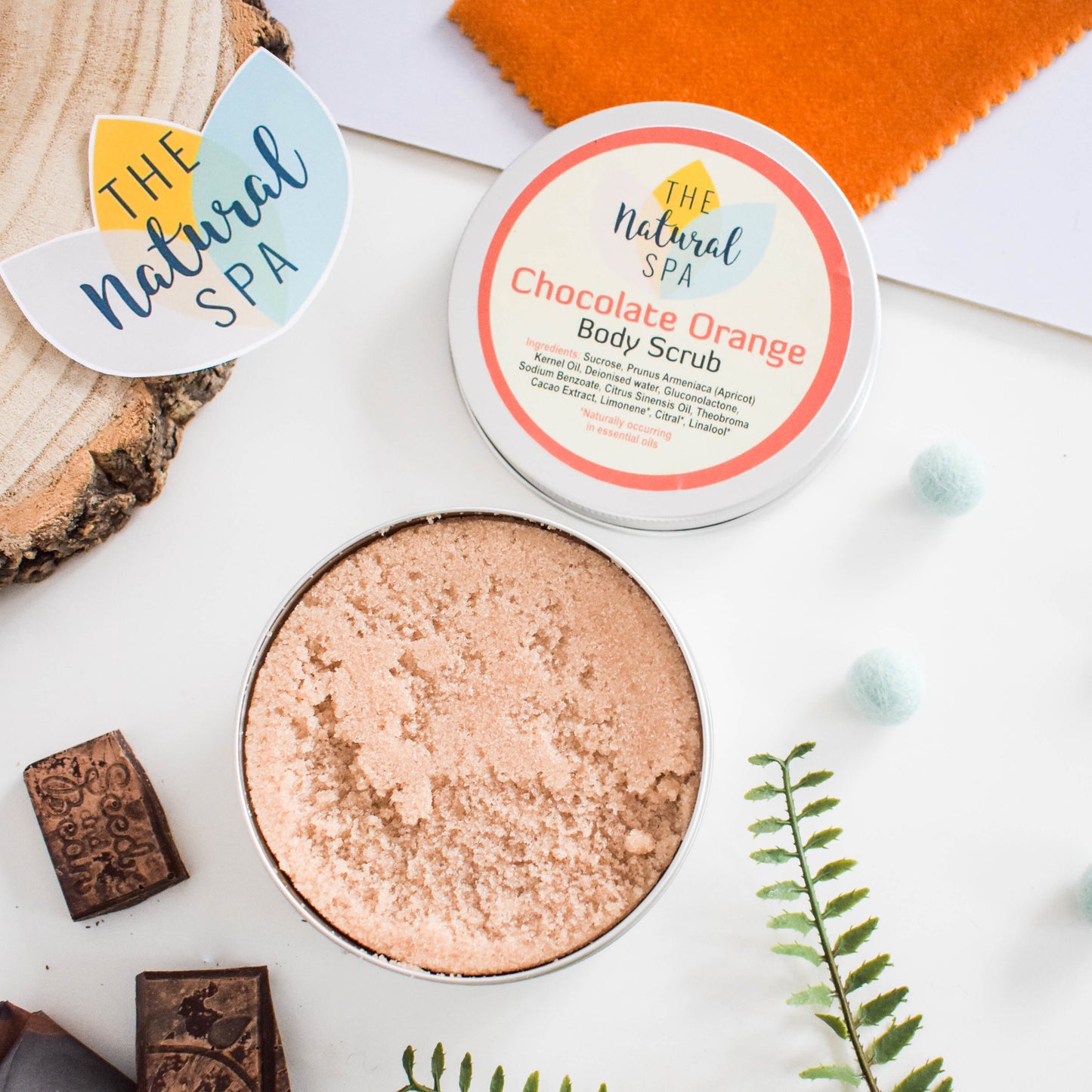 Body Scrub, Chocolate Orange