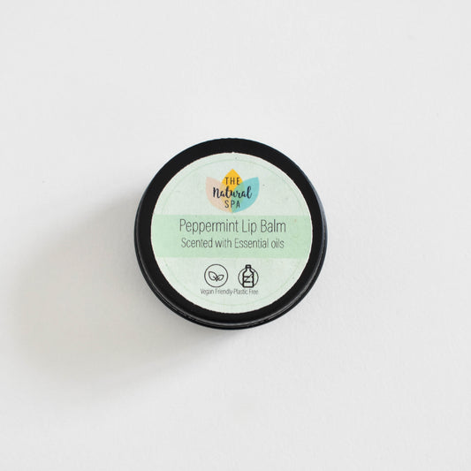 Peppermint All-Natural Lip Balm