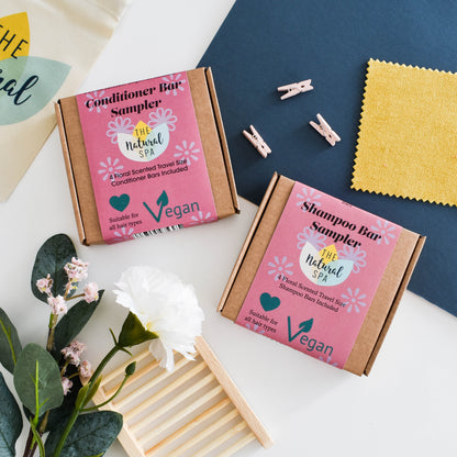 Letter-Sized Mini Conditioner Sampler Set, Floral
