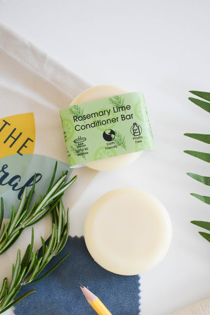Solid Conditioner Bar, Rosemary & Lime