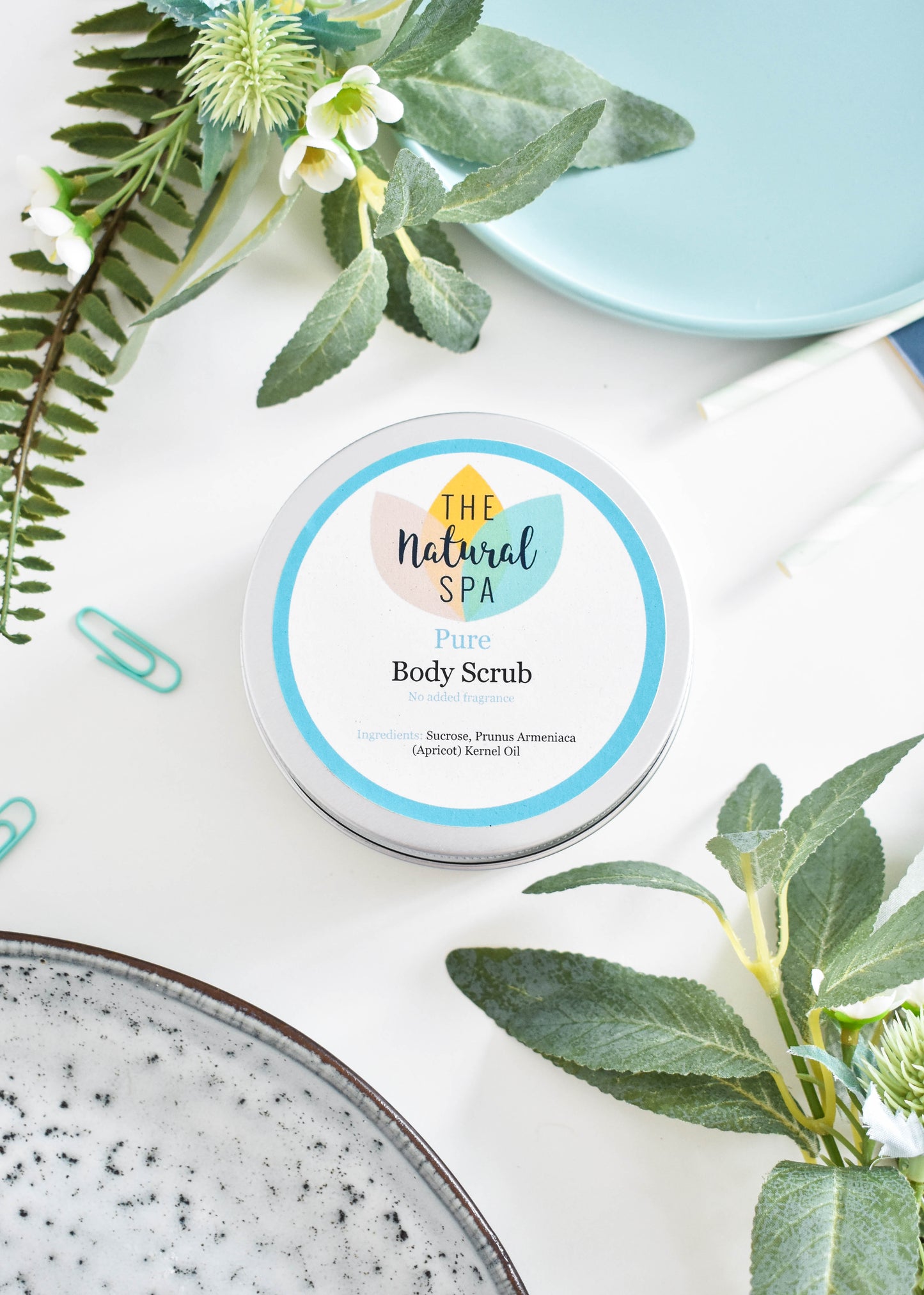 Body Scrub, Pure (No Added Fragrance)