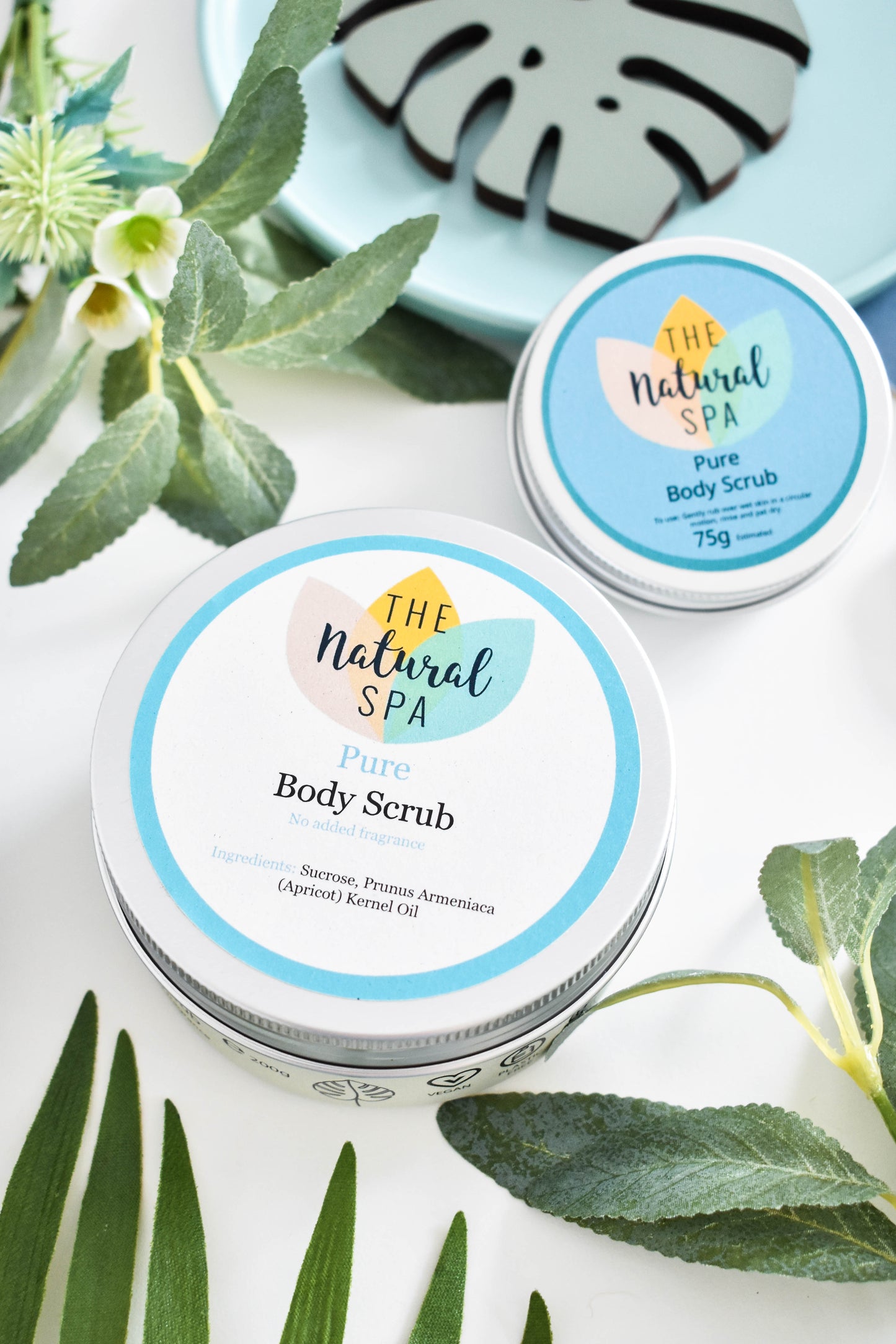 Body Scrub, Pure (No Added Fragrance)