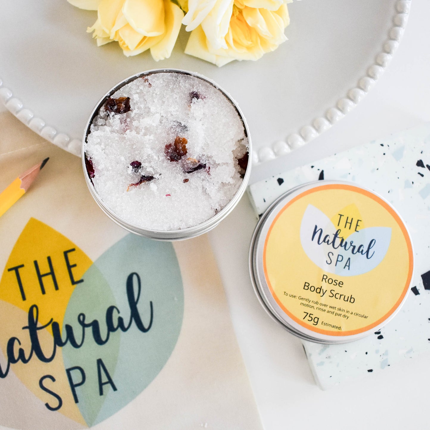 Body Scrub, Rose Sugar